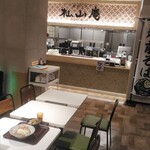 越前そば 杣山庵 - 利用したテーブル席