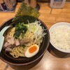 横浜家系ラーメン 中野家 - まぜそば 大盛、ライス