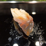 金寿司 - 201409 北寄貝炙り