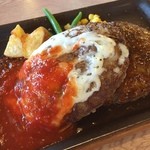 ジョイフル - ツインハンバーグステーキ