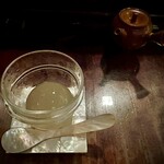 茶の葉 松屋銀座店 - 葛の丸い玉