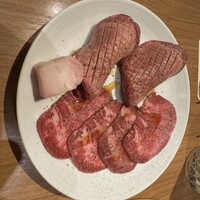 天壇 赤坂店 - 塩上タン、厚切りタン
