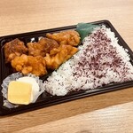 日本一 - 料理写真:合盛り唐揚げ弁当