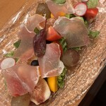 たちばな - 高知産いちじくと生ハムのサラダ