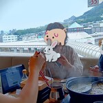 しゃぶ葉 - 家族でゆっくり西区の景色を見ながらまったりと！