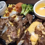 いきなりステーキ - 濃厚チーズ旨し♫