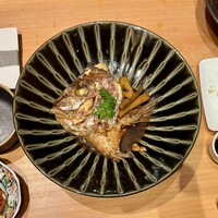 北新地 鮨割烹 のの - 鯛あら煮つけ ¥1,078