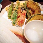 温炊き さんずい 刈谷店 - 夏野菜の天麩羅