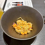 Japanese Soba Noodles 蔦 - 「良く混ぜてからお召し上がりください」との事で、良く混ぜます