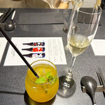 Japanese Soba Noodles 蔦 - ドリンクは「金柑サワー」にしてみました