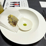 Japanese Soba Noodles 蔦 - 前菜2品目は「キクラゲの天ぷら」