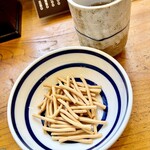江戸堀 木田 讃岐うどん - 揚げたうどんです。サービス提供品