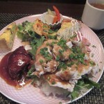 ジュイップ - ピリ辛白ごまソースの豚しゃぶ900円