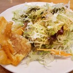 回頭 - 同行者が揚げワンタン気に入ってました(*^^*)