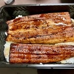 鰻の成瀬 - 料理写真:ご飯は自宅でよそって、鰻重に。