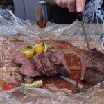 美しくなるビアガーデン - カット