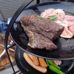 美しくなるビアガーデン - 1段目 ローストビーフ用の肉 