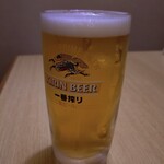 寿司居酒屋 十色 - 生ビール