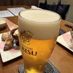 旬彩やまぐち - 生ビール