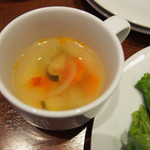 ランチセットに付いて来たスープ