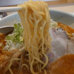 ラーメン壱源 - 太麺でした