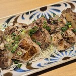 自慢の軟骨ソーキ炙り焼き