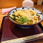 若菜そば - 月見うどん470円