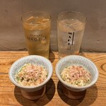 囲炉裏酒場MAGI/one.1 - お通しから美味しい✨