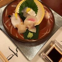 貝作 - 刺盛り(貝柱・小肌・生蛸)