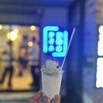 21時にアイス - 料理写真: