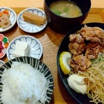 鳥さち - 若鶏唐揚げ定食