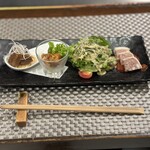 ステーキ ジン - 前菜及びサラダです。