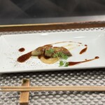 ステーキ ジン - フォアグラです。