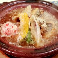 【季節限定】穴子と蕪のみぞれ揚げだし