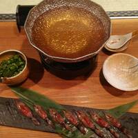 【季節限定】生ホタルイカしゃぶしゃぶ