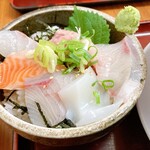 定食・中華そば 万ぷく食堂 - 海鮮丼