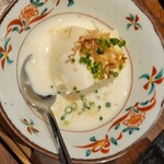 おもてなしとりよし - アイスかと思ったらお豆腐