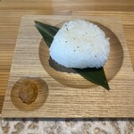 L'aisance - 勝山地方ではおにぎりのことをおつくねと言うそう