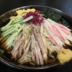 ラーメン クマ - 料理写真:冷やし中華大盛　1,250円