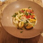 オステリア セルヴァジーナ - 三陸産ムール貝のトロッコリ