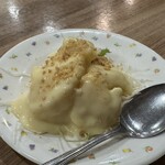 橘屋 - エビマヨちゃんは安定の美味しさ。ぷりっぷり。黒ビールとよく合う。キャベツ達とも素晴らしいバランスの良さ。