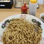ラーメンにっこう - 酢+辣油投入