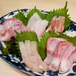 笑日 - 特注しちゃった、刺し盛り