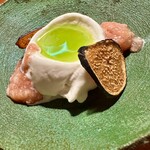 レストラン ナズ - いちじくのデザート