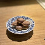 旬彩 鯛樹 - 前菜（茹で落花生）