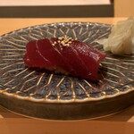 新橋 すし華 - 漬けマグロ