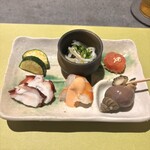 鮨 そば 京 - お通し