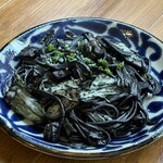 んまや～ - イカ墨やきそば