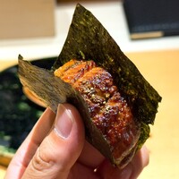 鮨 かぐら - 鰻 手巻き
