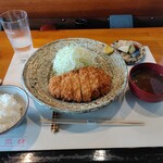 自然坊 - 『ロースかつ定食　220g』3,000円